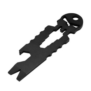 ABEDOE Multi-Tool Beer Bottle Opener /6 Specification Wrench /Crowbar/Key Chain/Nail Device /Screwdriver Wine Can Gadgets Key